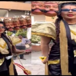 Rakhi Sawant became Ravana