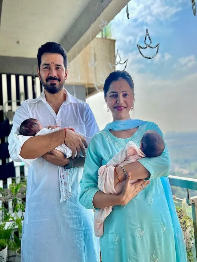 Rubina dilaik twins daughter