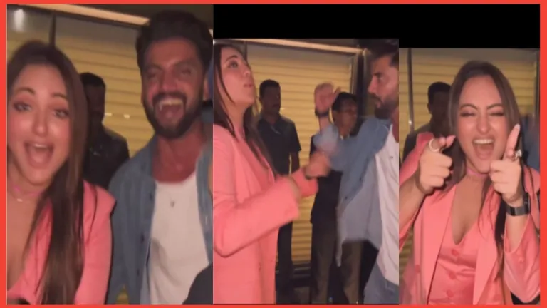 Sonakshi Sinha & zaheer iqbal