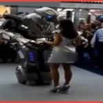 Robot dance video