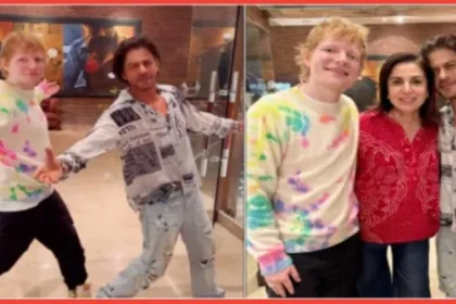 Ed Sheeran and shahrukh khan