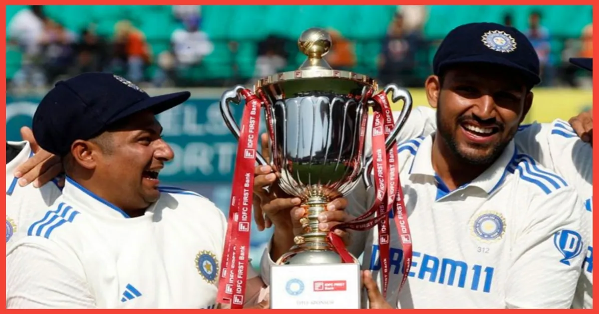 Sarfaraz Khan And Dhruv Jurel