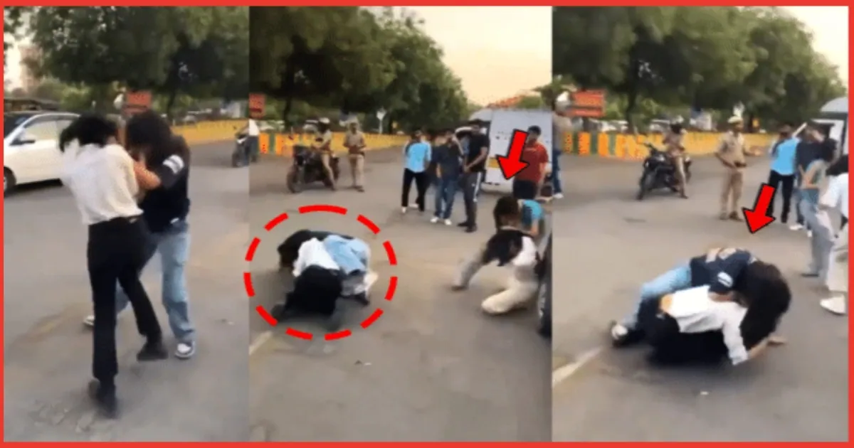 Noida Girl Fight video