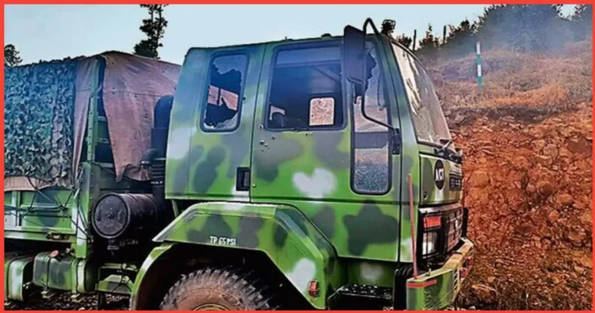 IAF Convoy Attacked