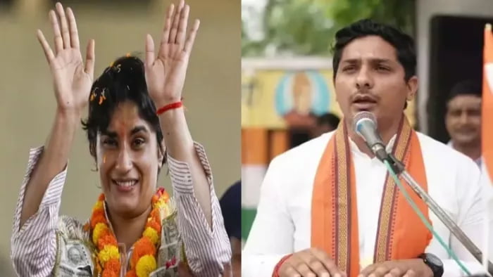 विनेश फोगाट के खिलाफ चुनावी मैदान में उतरे कैप्टन योगेश बैरागी का आया बयान