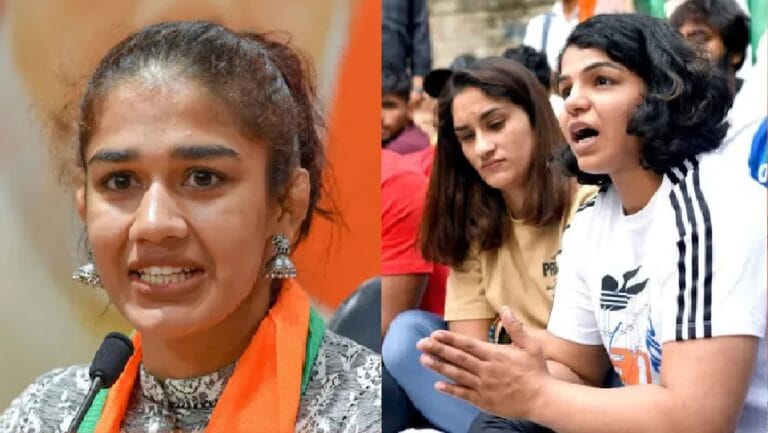 साक्षी मलिक का बड़ा दावा, WFI अध्यक्ष बनने के लिए बबीता फोगाट ने ही प्रदर्शन के लिए उकसाया
