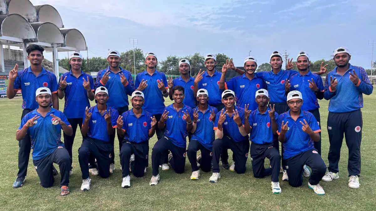 अंडर-19 वन डे इंटर डिस्ट्रिक्ट क्रिकेट में बिलासपुर की टीम ने मारी बाजी