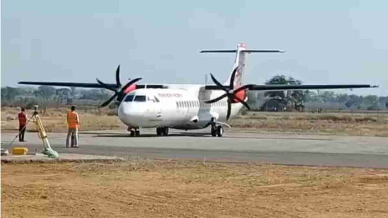 फ्लाइट में बम की सूचना से बिलासपुर एयरपोर्ट में मची खलबली