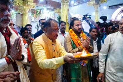 CM साय ने की मां दंतेश्वरी की पूजा-अर्चना