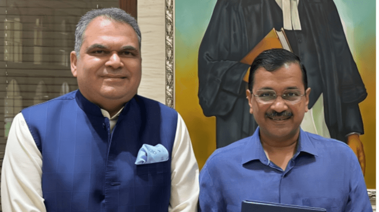 केजरीवाल के सांसद संजीव अरोड़ा के घर ED का छापा