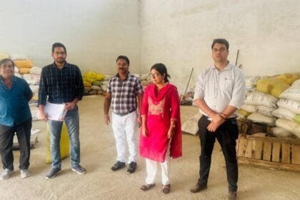 सरायपाली में 500 क्विंटल अवैध धान जब्त, गोदाम सील