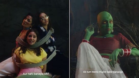 नीना गुप्ता का नया लुक: 65 की उम्र में गंजी चुड़ैल बनीं एक्ट्रेस!