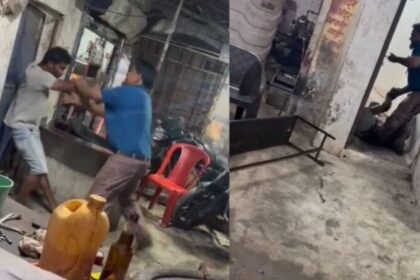 दुकान मालकिन से बदसलूकी, देवर से मारपीट का वीडियो वायरल, किराएदार गिरफ्तार