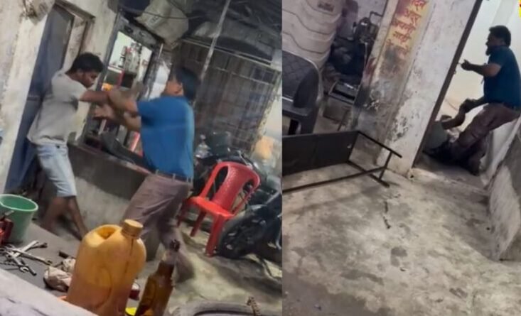 दुकान मालकिन से बदसलूकी, देवर से मारपीट का वीडियो वायरल, किराएदार गिरफ्तार