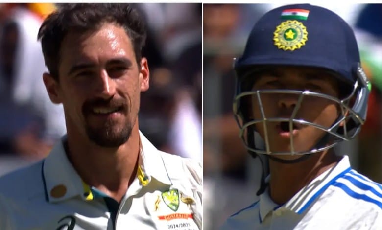 Yashasvi Jaiswal ने स्टार्क को चिढ़ाया