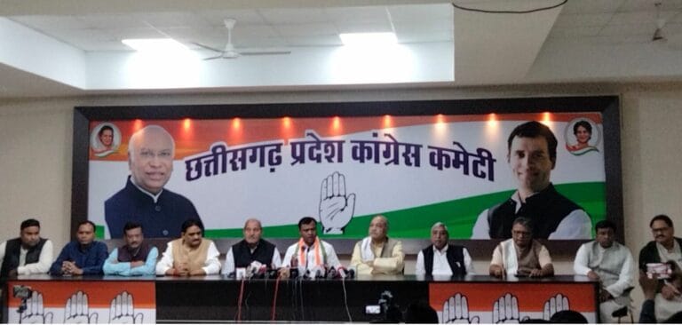 रायपुर: कांग्रेस का हल्लाबोल: 10 दिसंबर को धान खरीदी की अव्यवस्था पर प्रदेशव्यापी प्रदर्शन