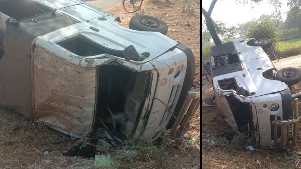 बालोद: स्कूली बच्चों से भरी गाड़ी पलटी, एक की मौत, चार घायल