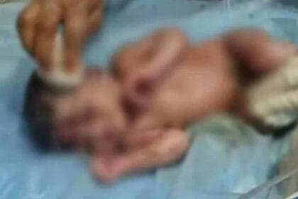 खेत में मिला जिंदा नवजात, छत्तीसगढ़ में फिर से दिल दहला देने वाली घटना