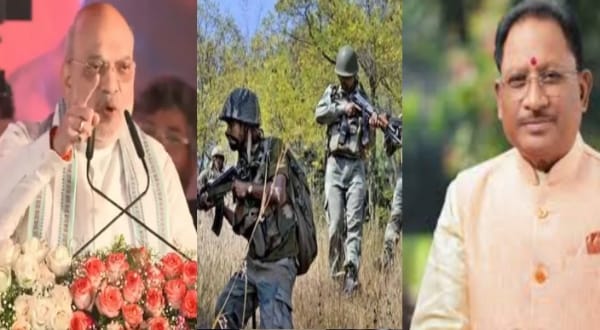 गरियाबंद मुठभेड़ में सफलता पर CM और गृहमंत्री अमित शाह ने सुरक्षा बलों को सराहा