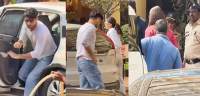 सैफ अली खान से मिलने अस्पताल पहुंचीं बेटी सारा और भाई इब्राहिम