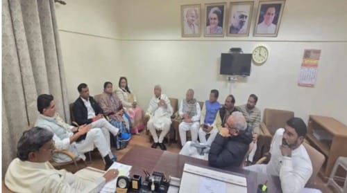 रायपुर : कवासी लखमा की गिरफ्तारी के बाद कांग्रेस की अहम बैठक