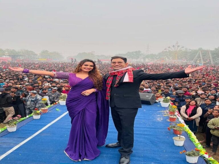 नीलम गिरी बनीं भोजपुरी की रश्मिका मंदाना? निरहुआ संग नेपाल में दिखा खास अंदाज