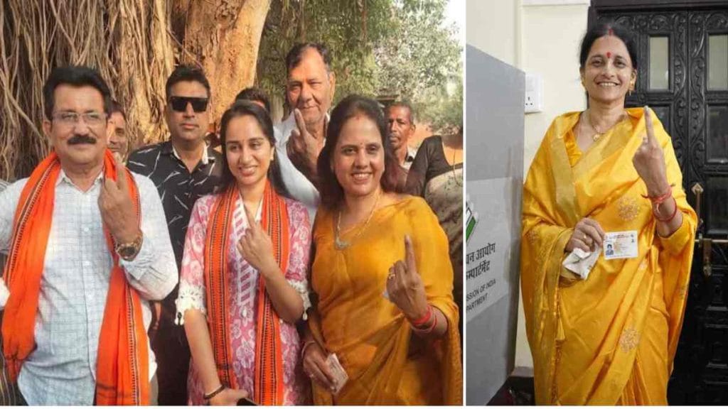 रायपुर चुनाव: भाजपा और कांग्रेस महापौर प्रत्याशियों ने मंदिरों में टेका मत्था, मतदान के बाद दी जीत का दावा