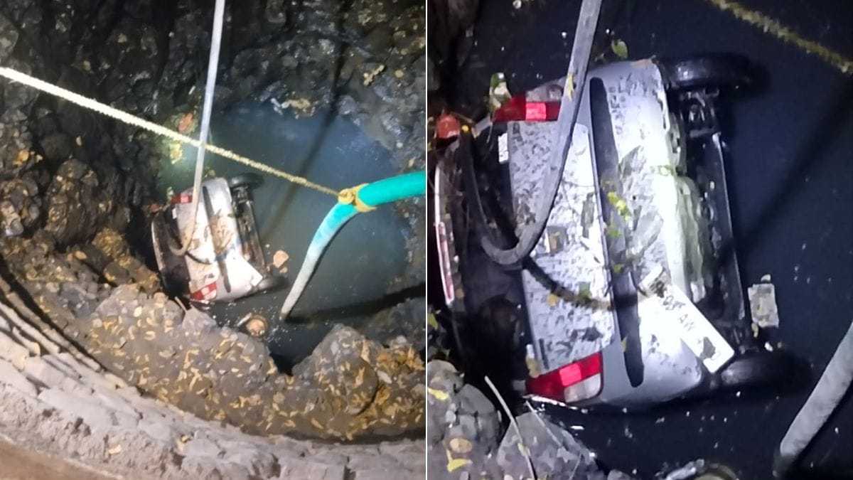 महाराष्ट्र: कार चलाना सीखते समय हादसा , दो सगे भाइयों समेत तीन की मौत