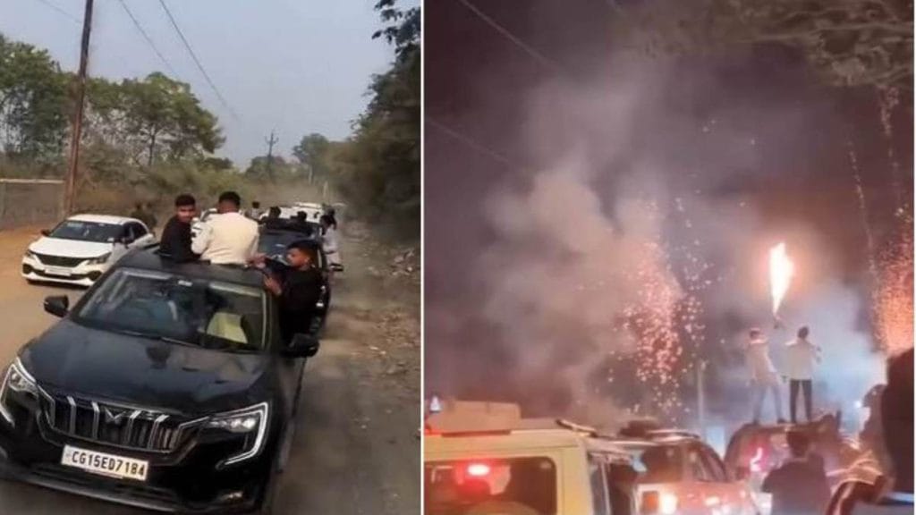 सरगुजा में फेयरवेल पार्टी के दौरान छात्रों का स्टंट, 8 छात्रों पर एफआईआर दर्ज