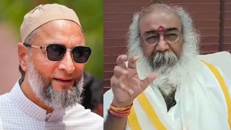 ओवैसी पाकिस्तान जाना चाहते हैं तो हम उनका खर्चा उठाएंगे": आचार्य प्रमोद कृष्णम