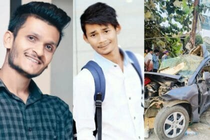 रायपुर में भीषण एक्सीडेंट, कार के परखच्चे उड़े, दो युवकों की दर्दनाक मौत