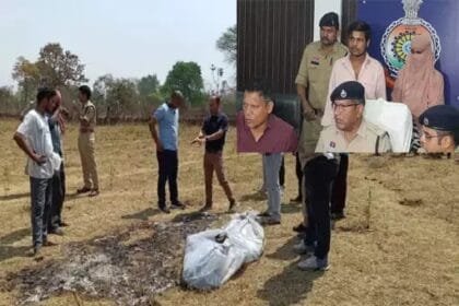 भिलाई अधजली लाश मामला: पत्नी-बेटी और दामाद गिरफ्तार