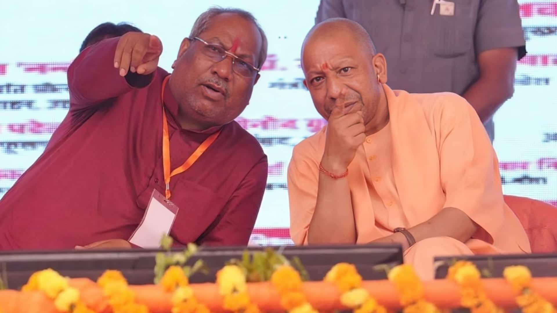 उत्तर प्रदेश: कैबिनेट मंत्री संजय निषाद का विवादित बयान,बोले बेटा विधायक