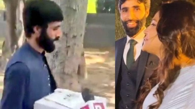 जासूस ज्योति का टेरर लिंक: पाक एम्बेसी में केक ले जाने वाले शख्स के साथ दिखी तस्वीर