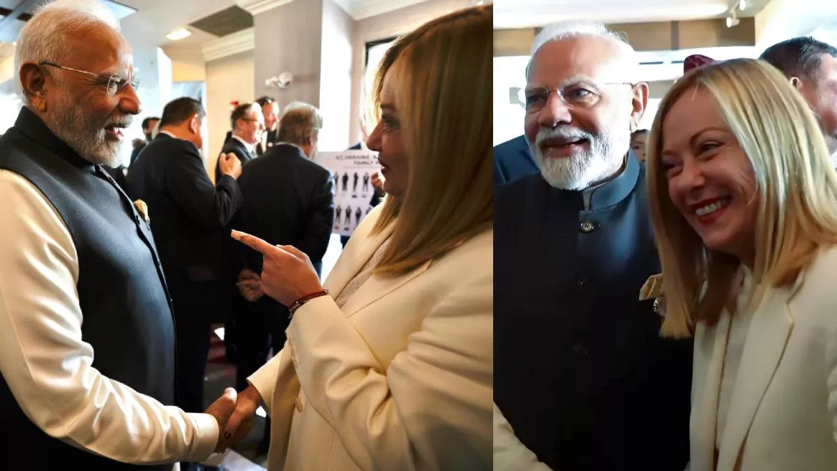 PM Modi से मिलीं इटली की PM Meloni, कहा- भारत से है गहरी दोस्ती