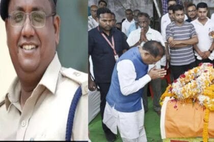 CM विष्णुदेव साय ने शहीद ASP आकाश राव को दी श्रद्धांजलि