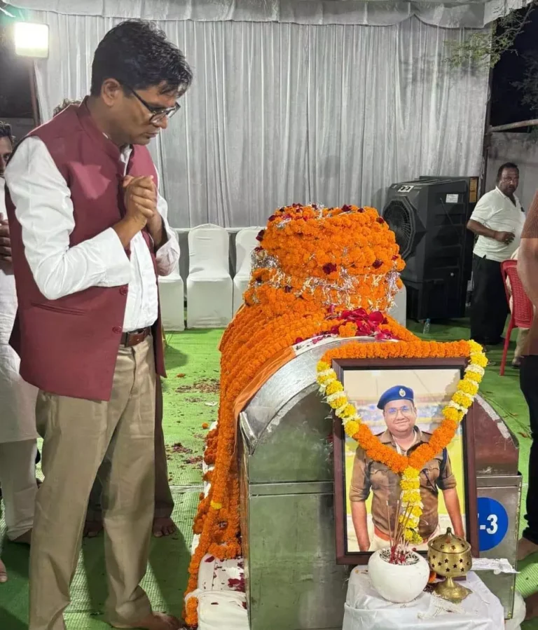 शहीद ASP आकाश राव गिरिपुंजे का आज रायपुर में अंतिम संस्कार