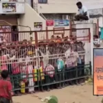 CG News: राशन दुकान पर मची भगदड़