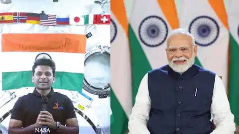 PM मोदी ने अंतरिक्ष में मौजूद भारतीय शुभांशु शुक्ला से की बात