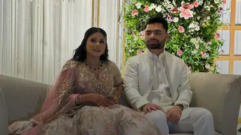 रिंकू सिंह और सांसद प्रिया सरोज की सगाई का वीडियो वायरल : Rinku Singh engagement