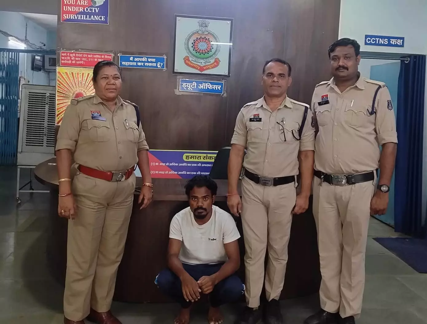 रायगढ़: बाड़ी में अकेली महिला से दुष्कर्म, आरोपी गांव का युवक गिरफ्तार