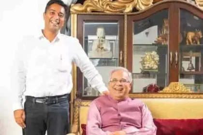 ईडी हिरासत में भूपेश बघेल के बेटे चैतन्य बघेल