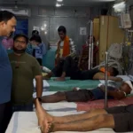 स्वास्थ्य मंत्री जायसवाल पहुंचे मेकाहारा, मरीजों से की बात