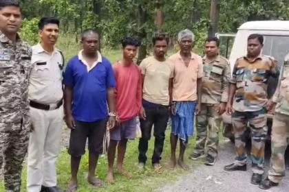बलरामपुर: बछड़े की हत्या कर मांस बांटा, चार ग्रामीण गिरफ्तार