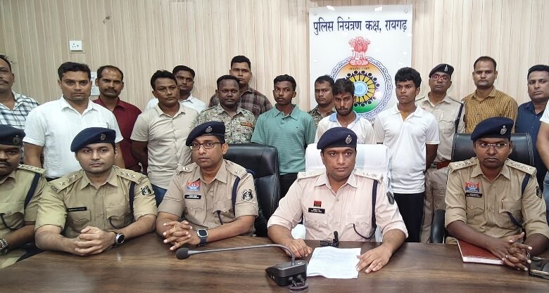 रायगढ़ पंचायत सचिव की हत्या का खुलासा, तीन आरोपी गिरफ्तार