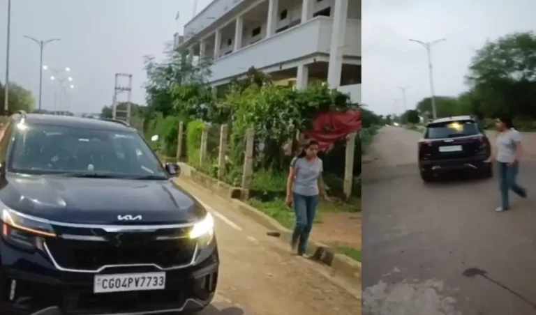 रायपुर: कमल विहार में प्रेमी-प्रेमिका के झगड़े का वीडियो वायरल