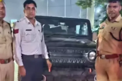 रायपुर: थार में की आतिशबाजी कट गया 13 हजार का चालान