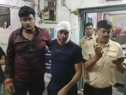 बिलासपुर में आरक्षक पर जानलेवा हमला, स्कूटी सवार युवकों की गुंडई