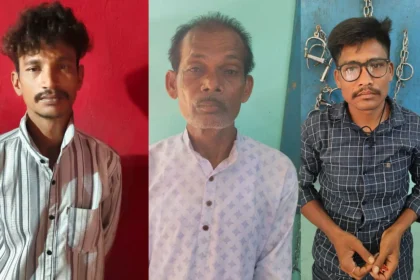 सरोना में 3 गांजा तस्कर गिरफ्तार, 4.5 किलो गांजा जब्त