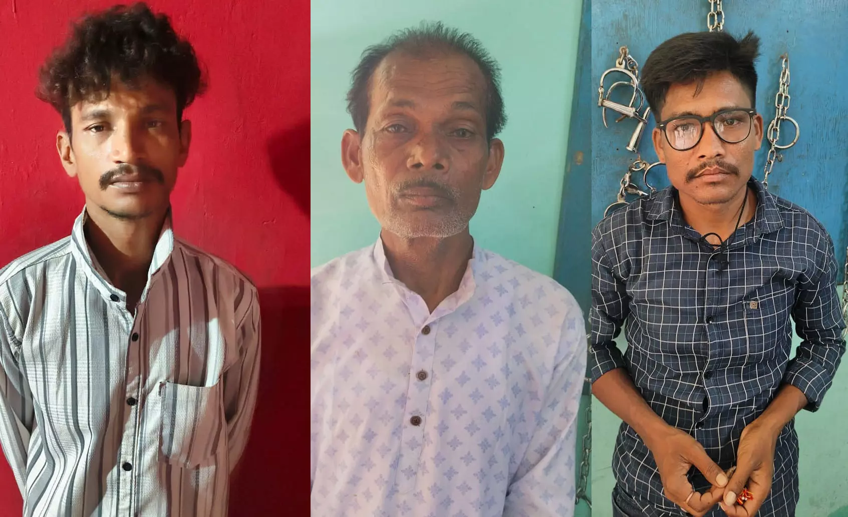 सरोना में 3 गांजा तस्कर गिरफ्तार, 4.5 किलो गांजा जब्त